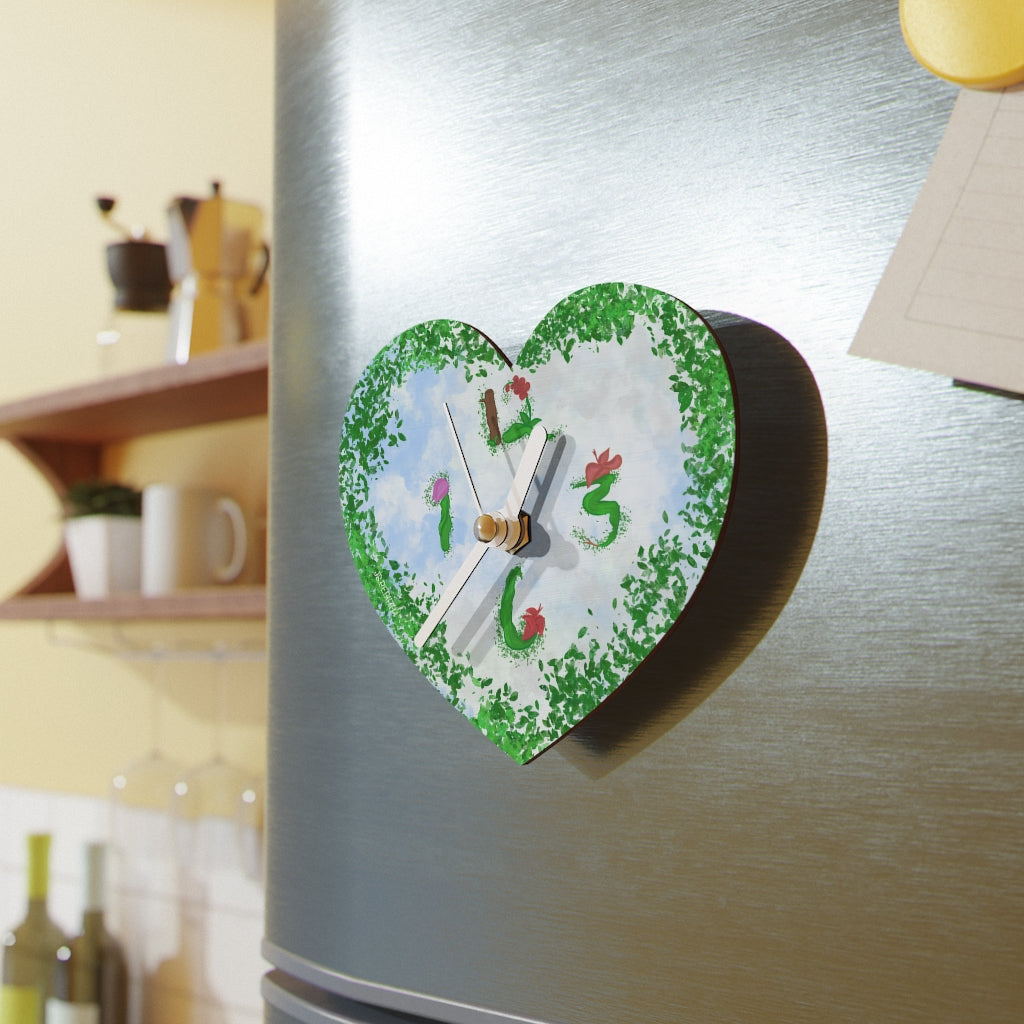 Every Second is Another Opportunity SMALL Clock