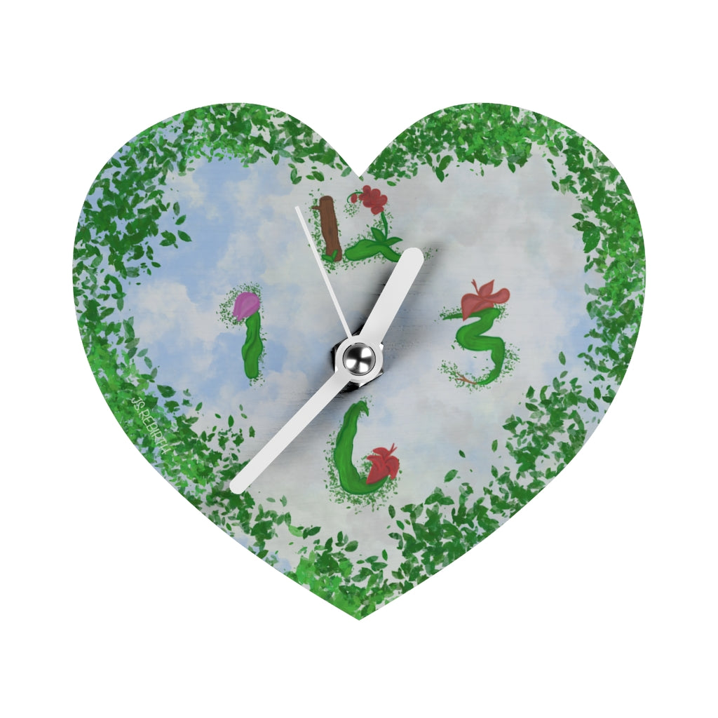 Every Second is Another Opportunity SMALL Clock