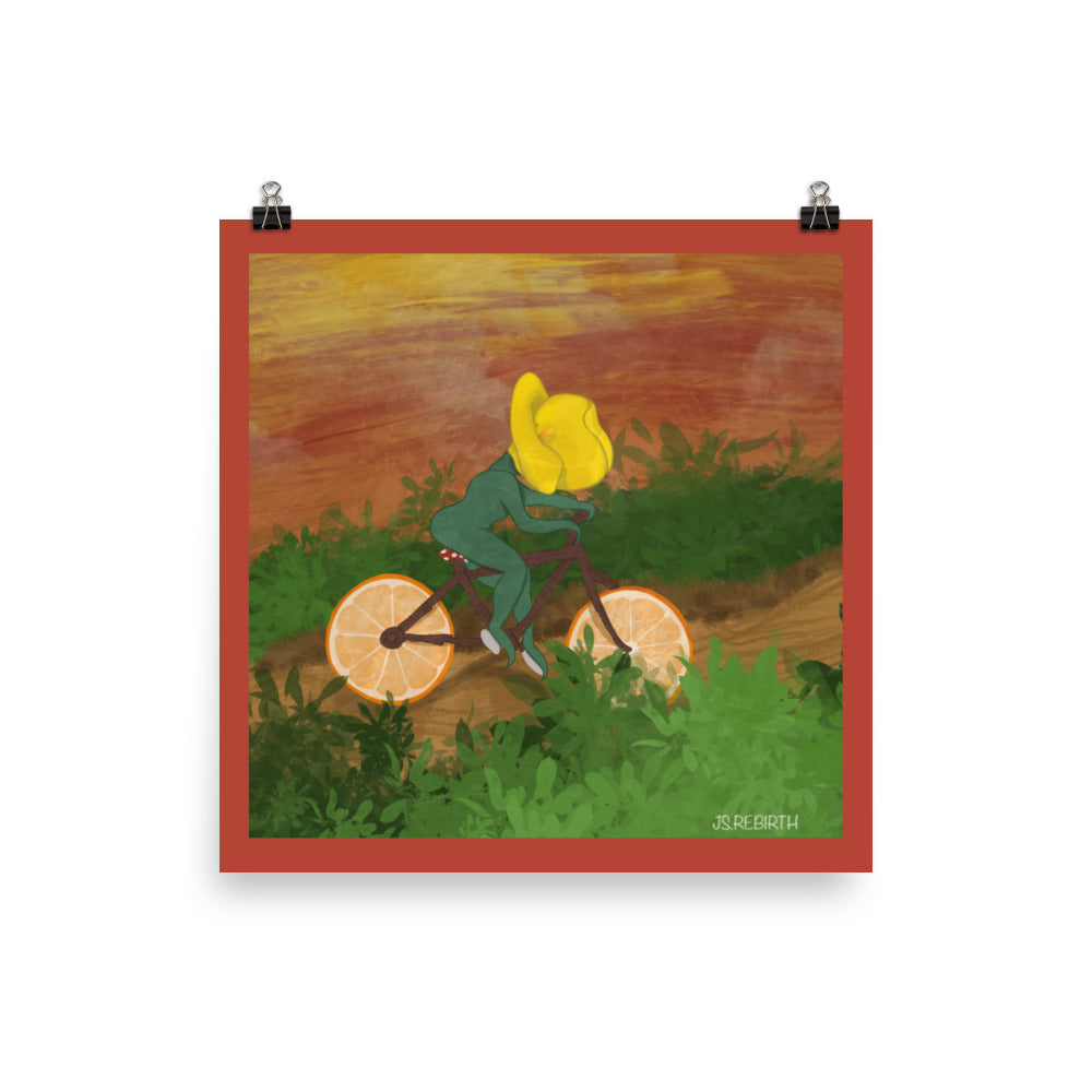 Calla Lily, Riding Around; Poster