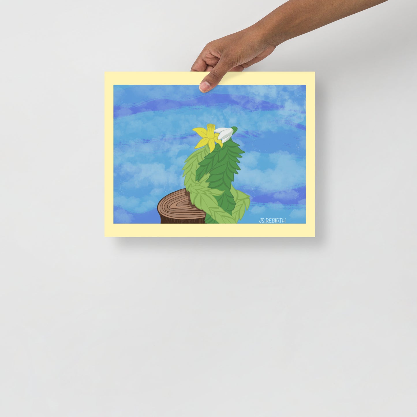 Daffodils & Snowdrop, Wrap around me; Poster