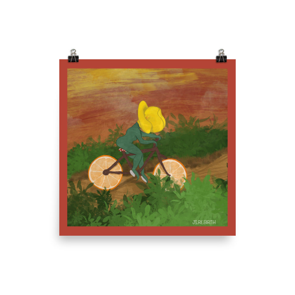 Calla Lily, Riding Around; Poster