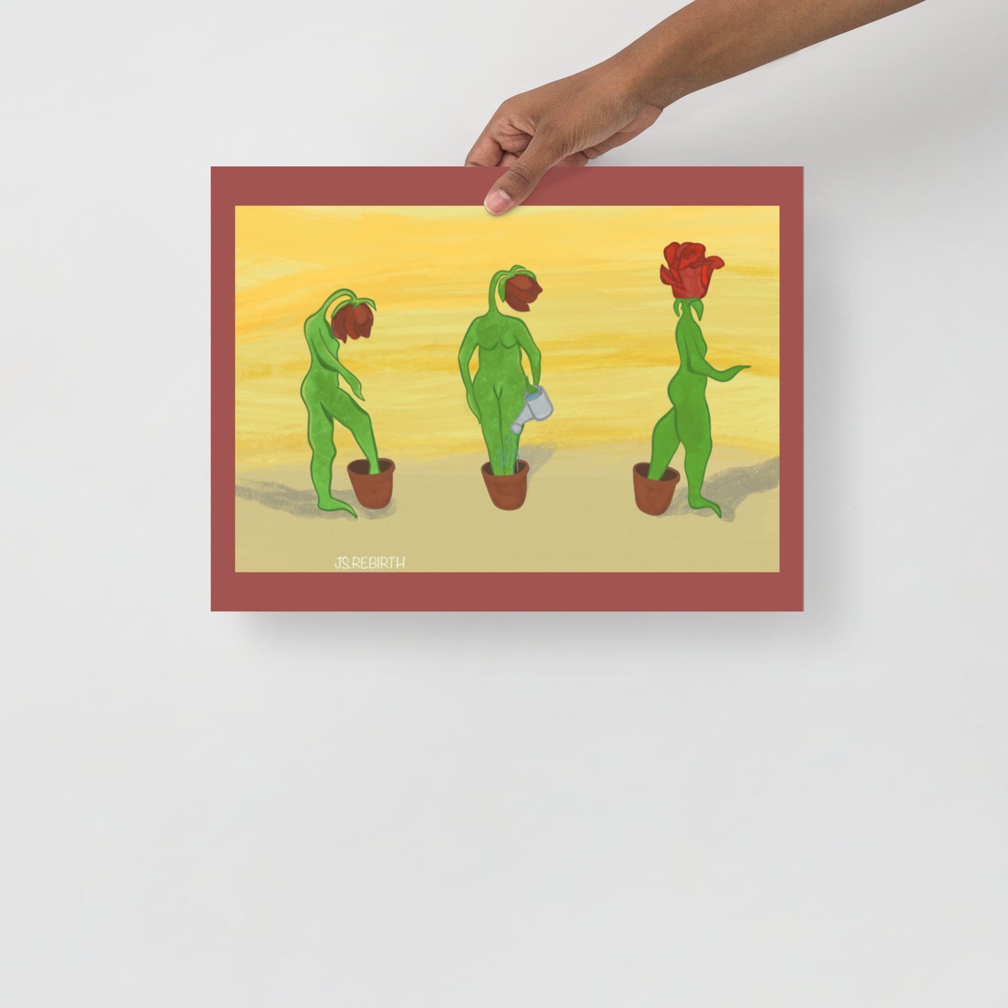 Rose, Nurture Yourself; Poster