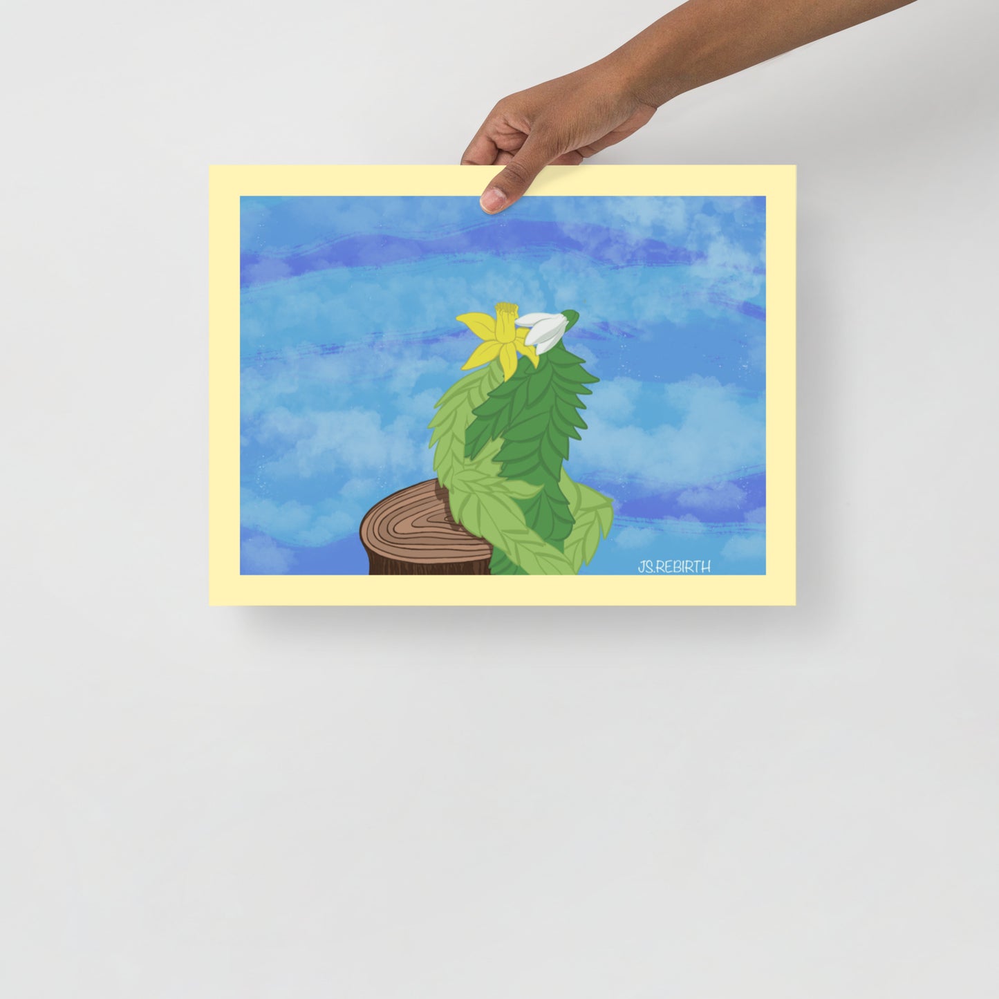 Daffodils & Snowdrop, Wrap around me; Poster