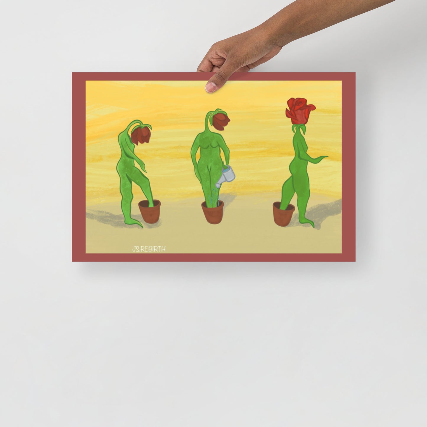 Rose, Nurture Yourself; Poster