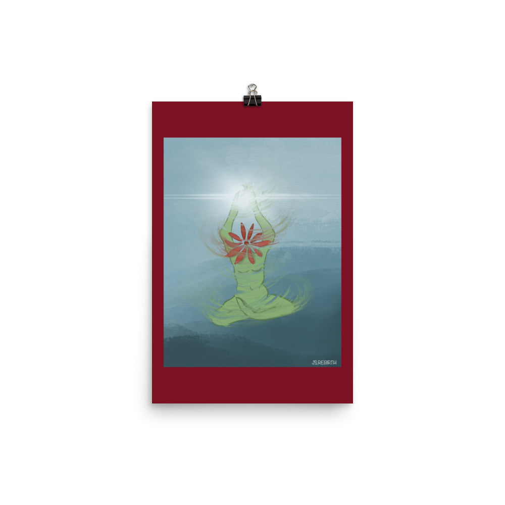 Current Daisy, Being One; Poster