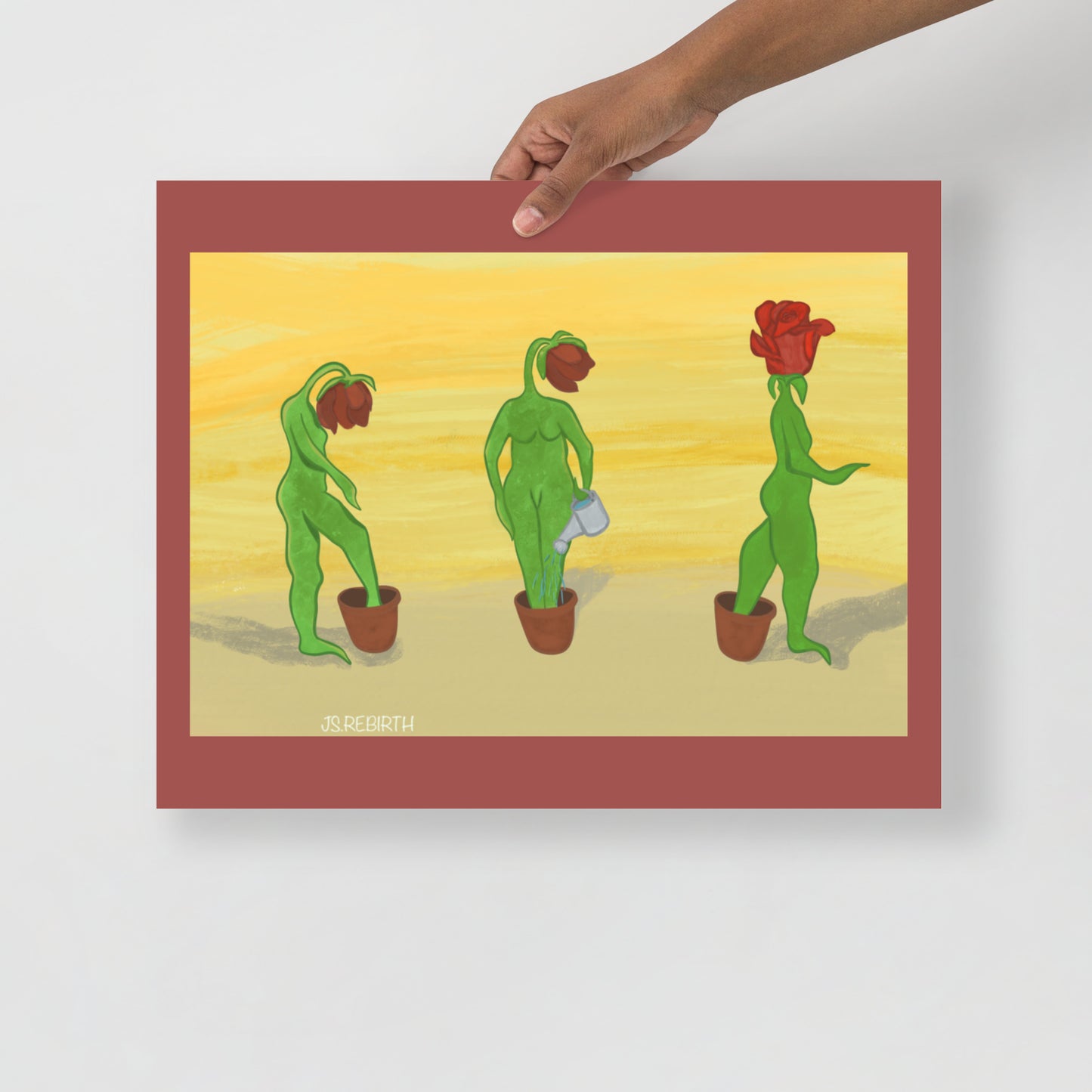 Rose, Nurture Yourself; Poster