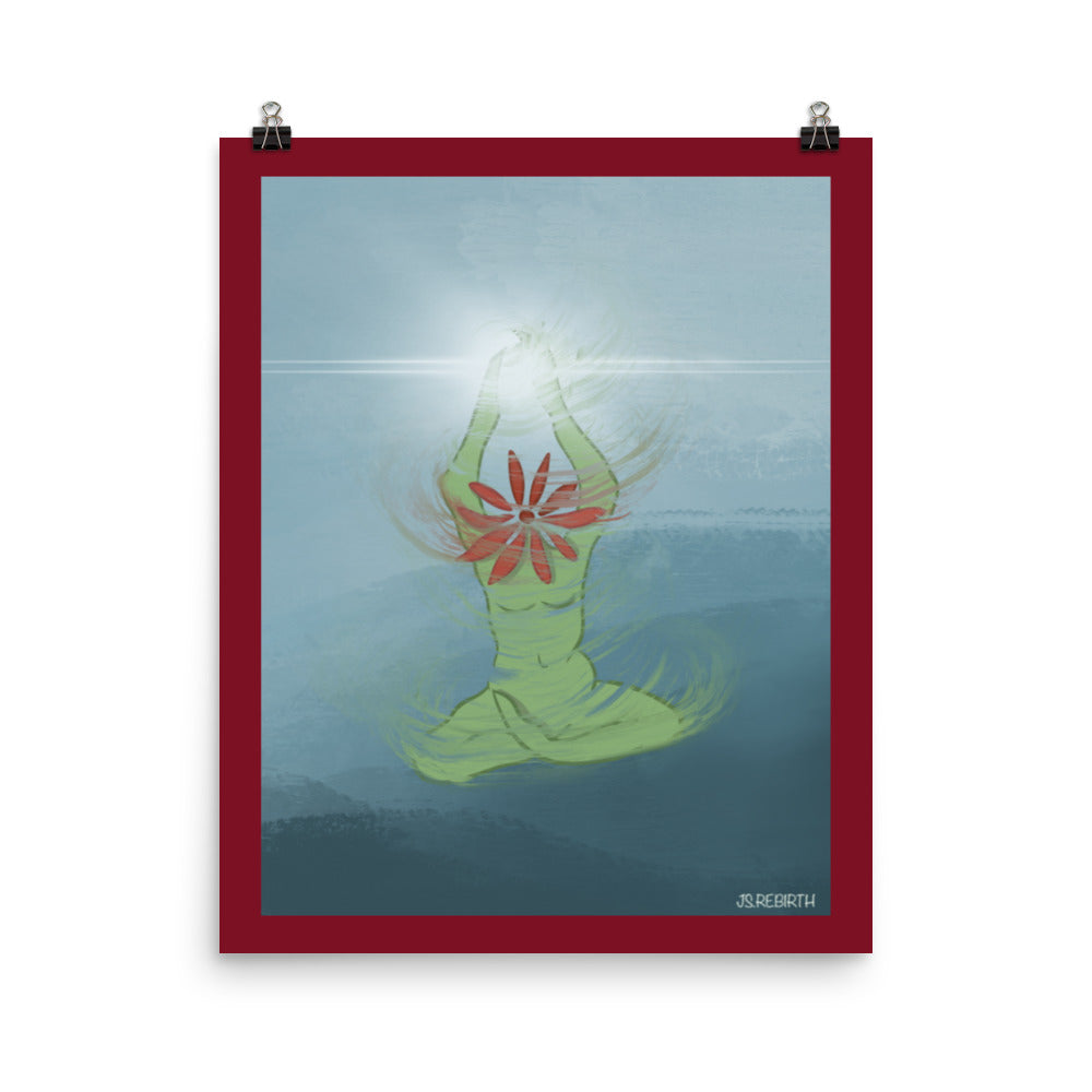 Current Daisy, Being One; Poster