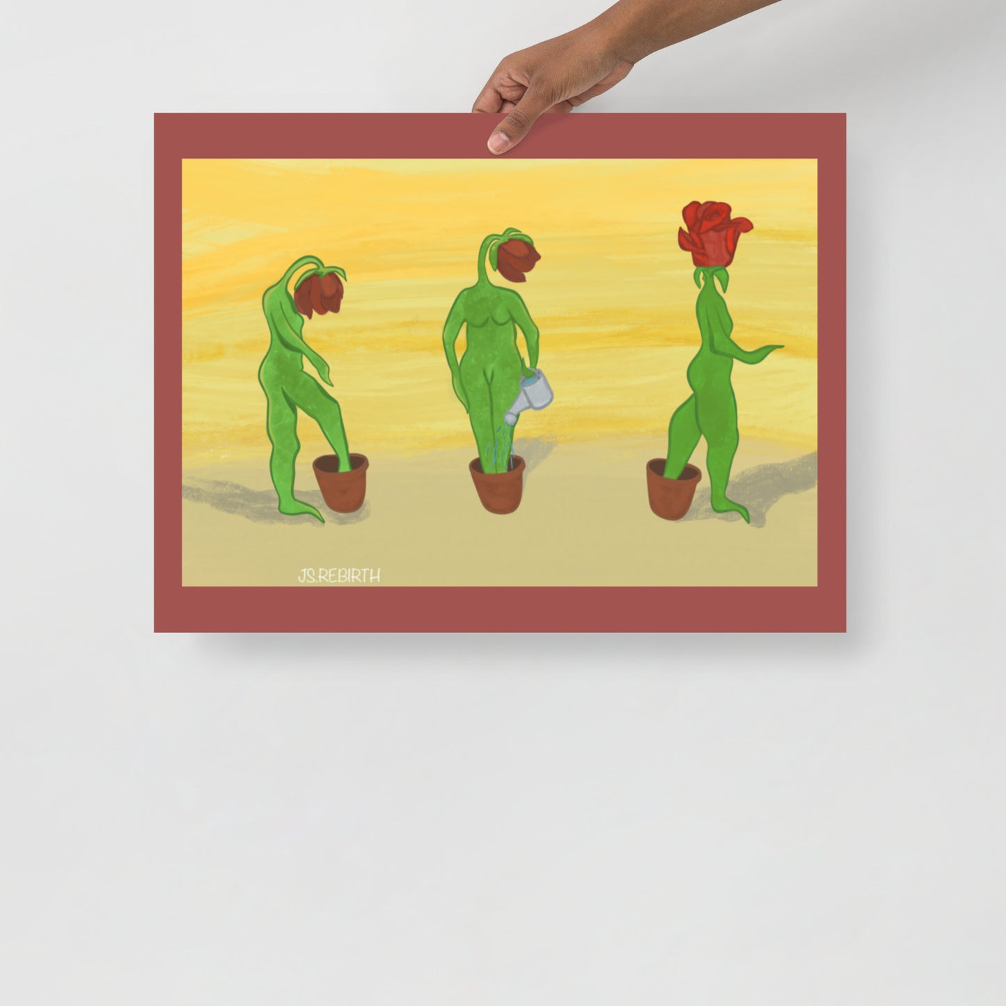 Rose, Nurture Yourself; Poster