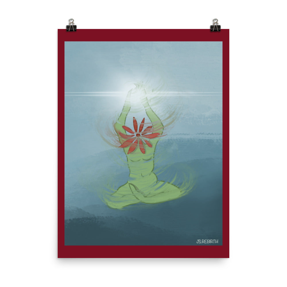 Current Daisy, Being One; Poster