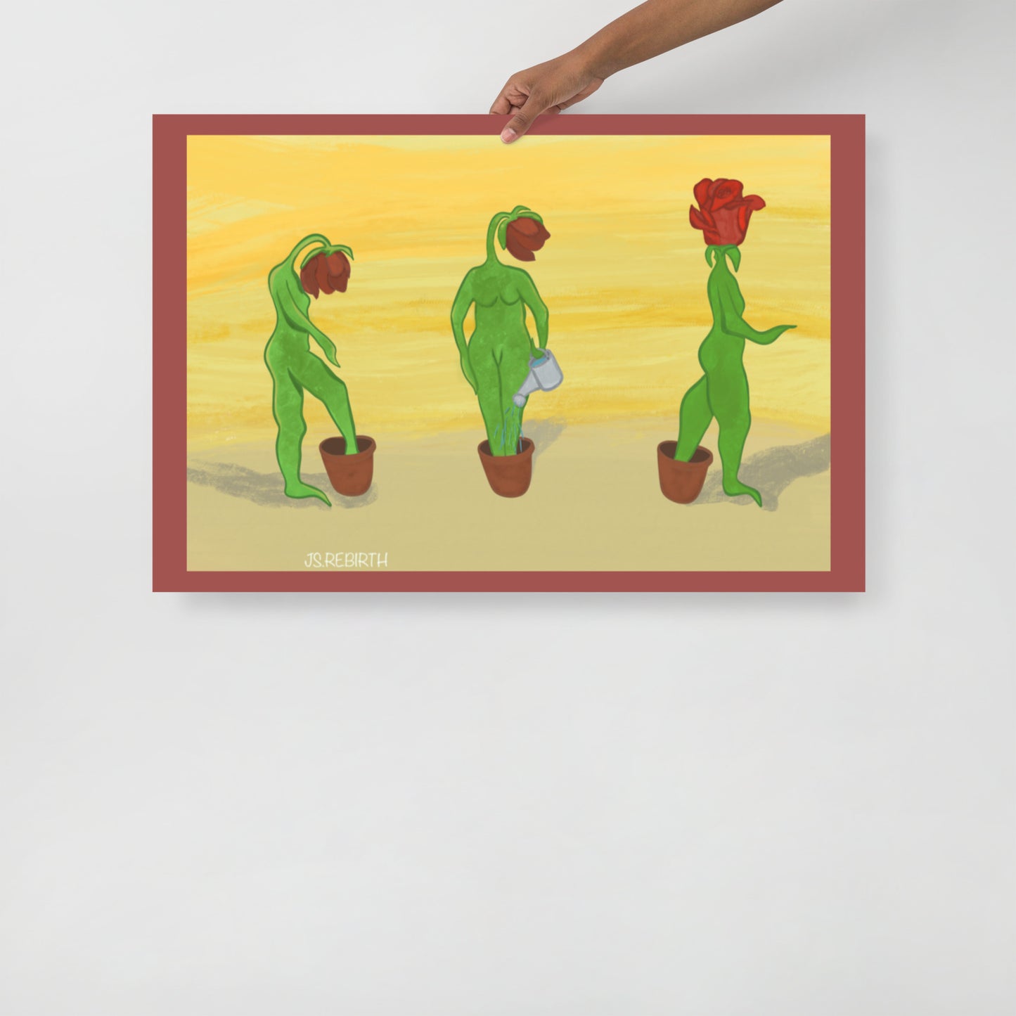 Rose, Nurture Yourself; Poster