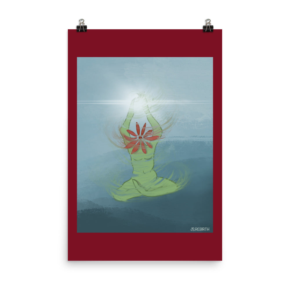 Current Daisy, Being One; Poster