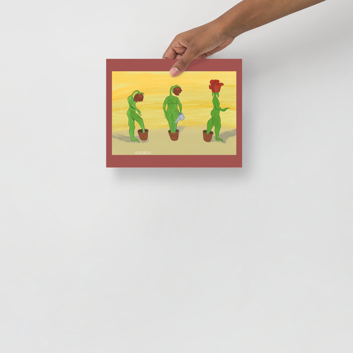 Rose, Nurture Yourself; Poster