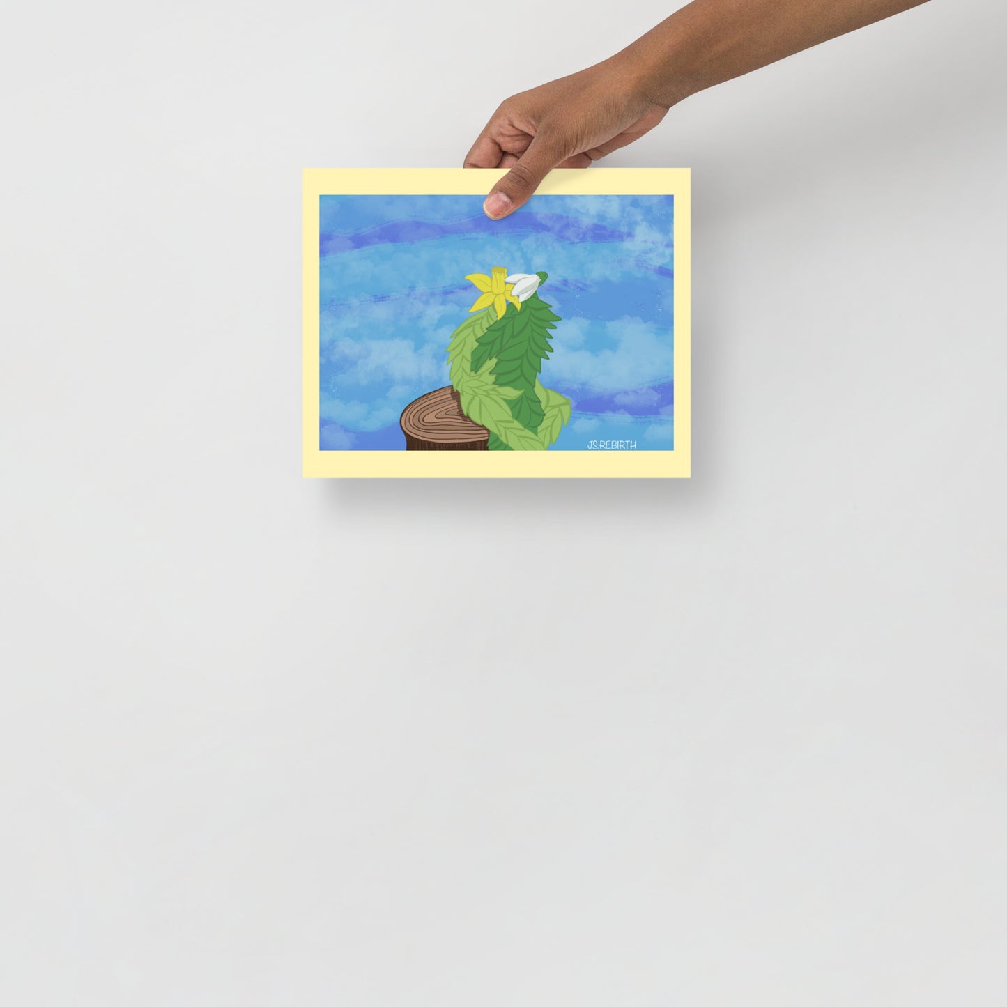 Daffodils & Snowdrop, Wrap around me; Poster