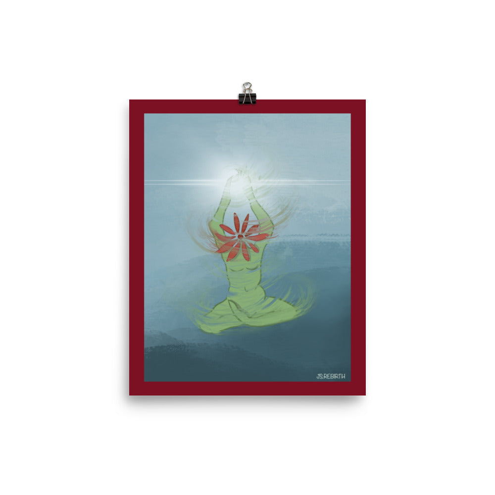 Current Daisy, Being One; Poster