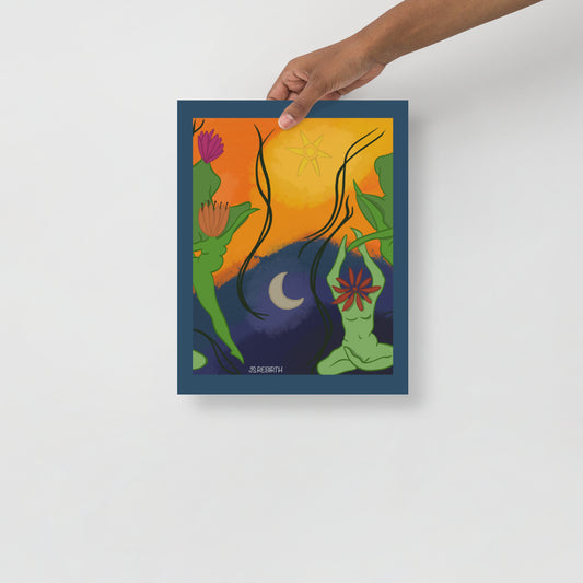 Balance as day and night; Poster